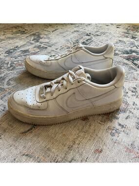 Nike Air Force 1 Sneakers White Low Top 6.5Y or Women's 8